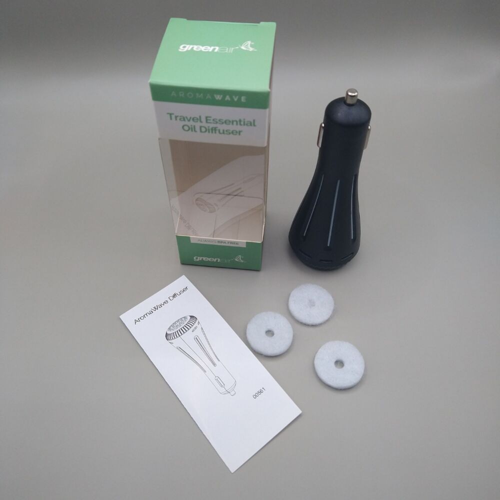 Essential Oil Diffuser for Car – Travel Aromatherapy Plug-In 12V Outlet BPA-Free